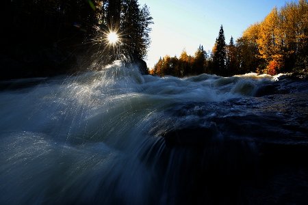 Солнышко купается